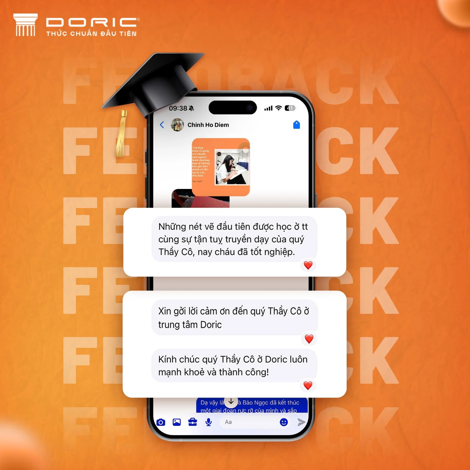 Phản hồi của học viên DORIC