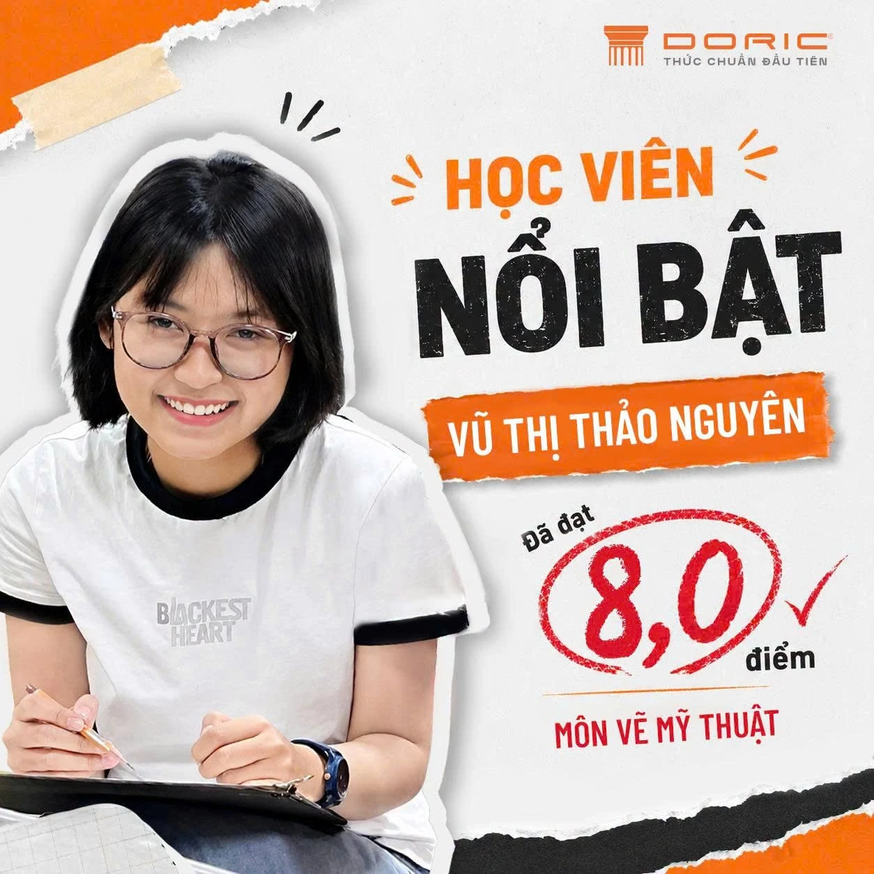 Học viên nổi bật – Vũ Thị Thảo Nguyên