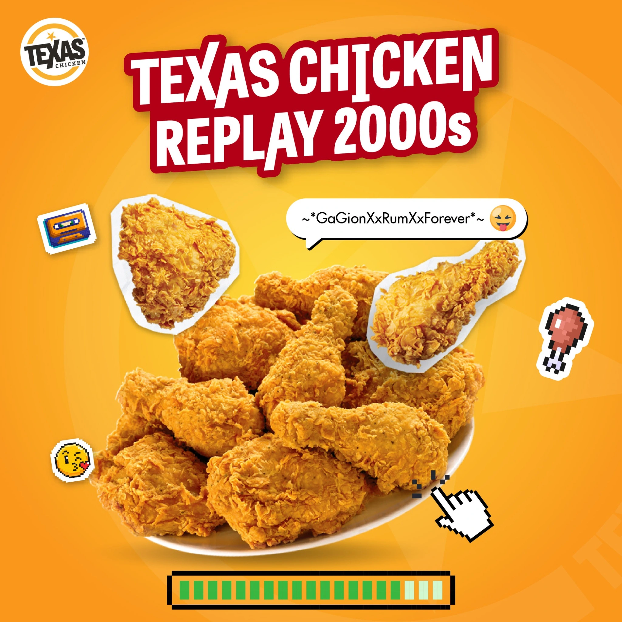 Texas Chicken Replay 2000s